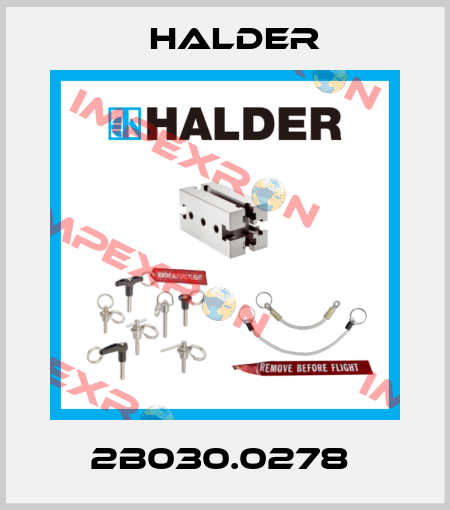 2B030.0278  Halder