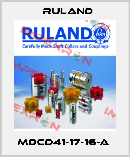 MDCD41-17-16-A  Ruland