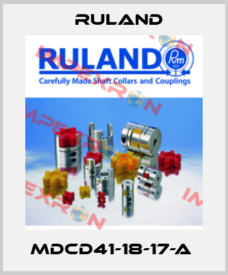 MDCD41-18-17-A  Ruland