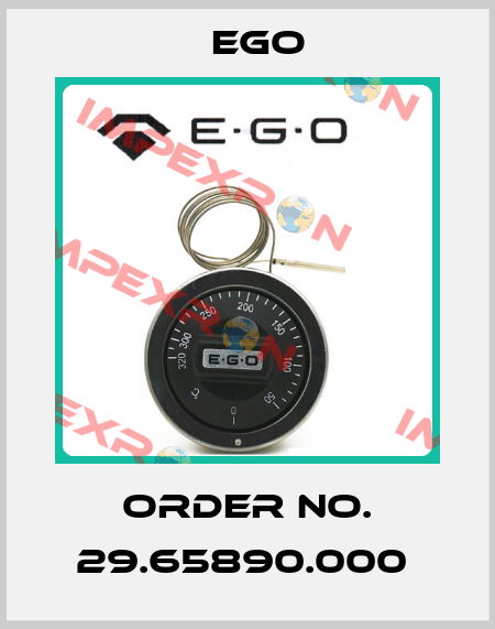 Order No. 29.65890.000  EGO