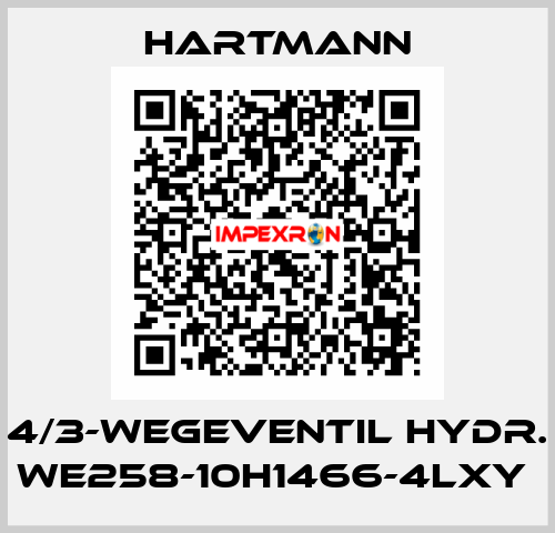 4/3-Wegeventil hydr. WE258-10H1466-4LXY  Hartmann