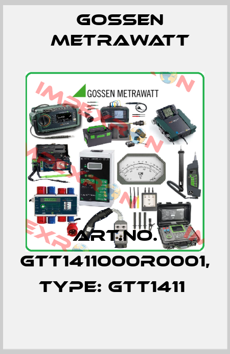 Art.No. GTT1411000R0001, Type: GTT1411  Gossen Metrawatt