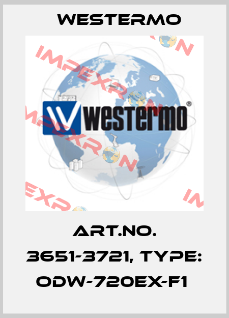 Art.No. 3651-3721, Type: ODW-720EX-F1  Westermo