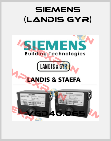 VGD40.065 Siemens (Landis Gyr)