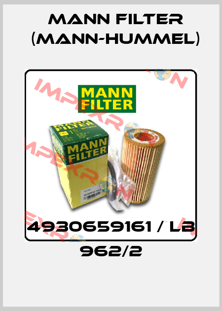 4930659161 / LB 962/2 Mann Filter (Mann-Hummel)