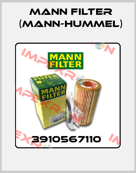 3910567110  Mann Filter (Mann-Hummel)