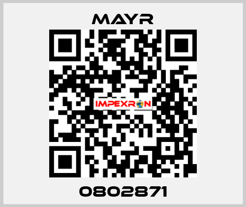 0802871 Mayr