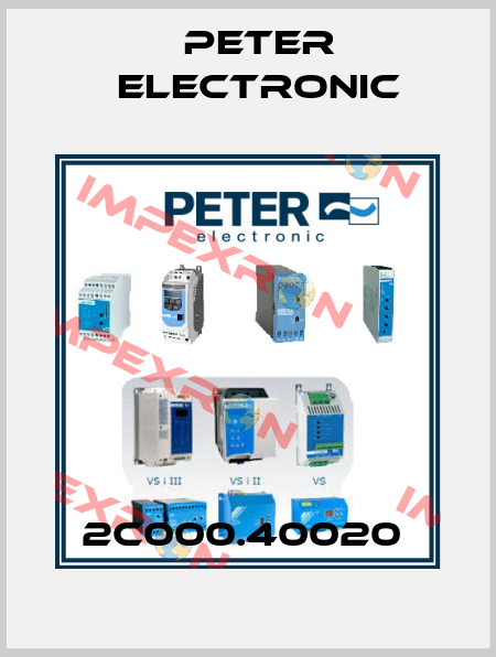 2C000.40020  Peter Electronic