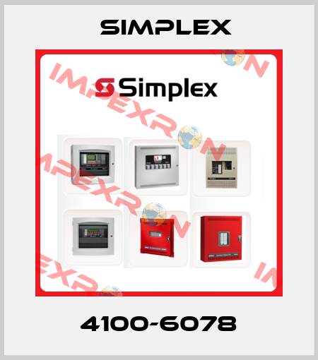 4100-6078 Simplex