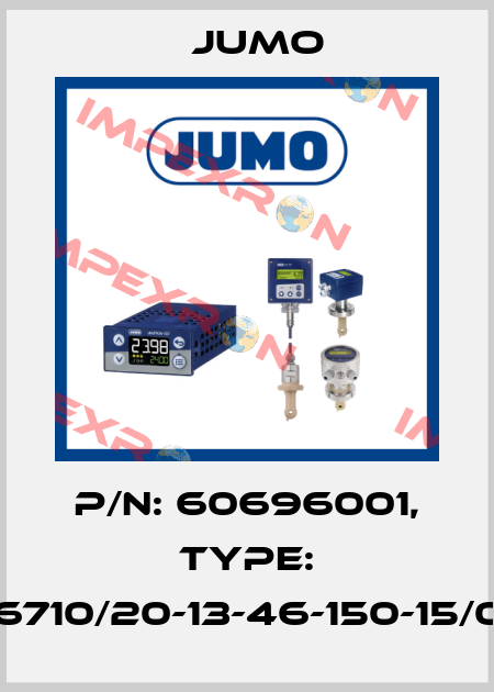 p/n: 60696001, Type: 606710/20-13-46-150-15/000 Jumo