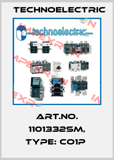 Art.No. 1101332SM, Type: CO1P  Technoelectric