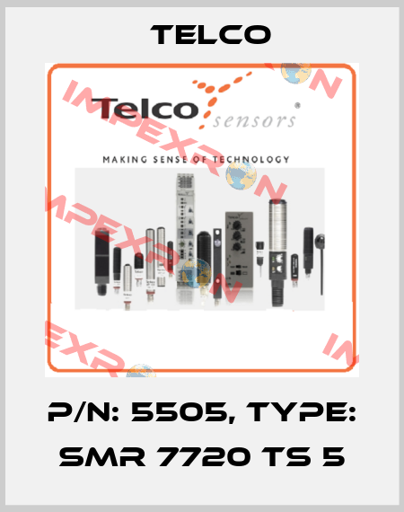 p/n: 5505, Type: SMR 7720 TS 5 Telco