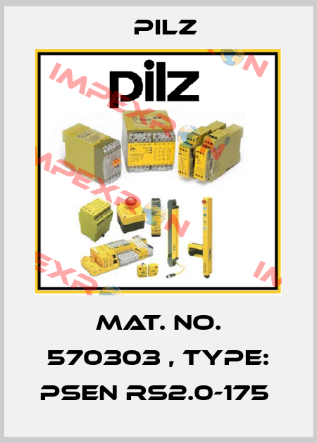 Mat. No. 570303 , Type: PSEN rs2.0-175  Pilz