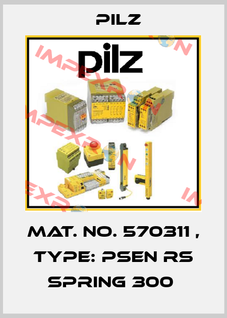 Mat. No. 570311 , Type: PSEN rs spring 300  Pilz
