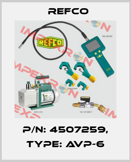 p/n: 4507259, Type: AVP-6 Refco