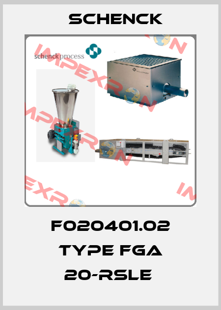 F020401.02 type FGA 20-RSLE  Schenck