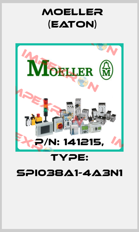 P/N: 141215, Type: SPI038A1-4A3N1  Moeller (Eaton)