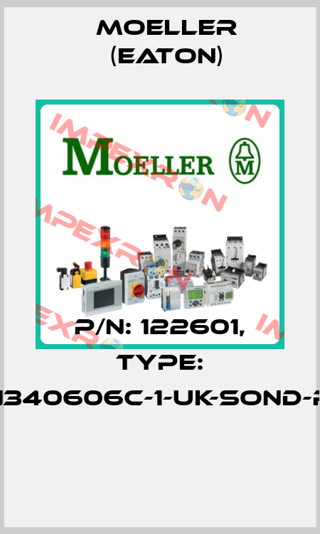 P/N: 122601, Type: XMN340606C-1-UK-SOND-RAL*  Moeller (Eaton)