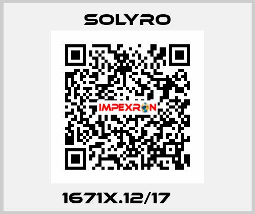 1671X.12/17     SOLYRO