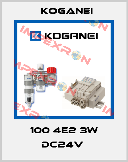 100 4E2 3W DC24V  Koganei