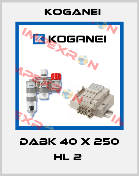 DABK 40 X 250 HL 2  Koganei