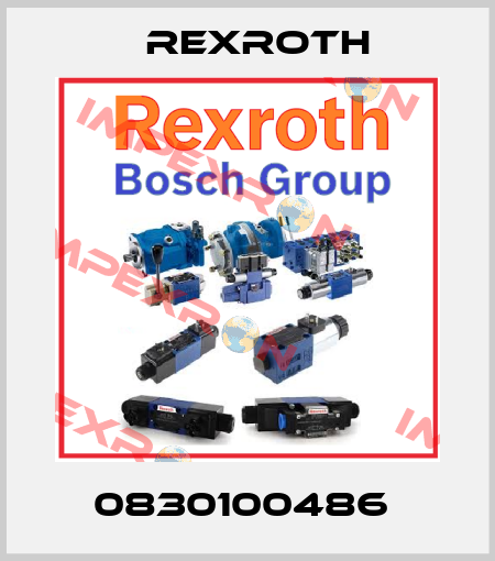 0830100486  Rexroth