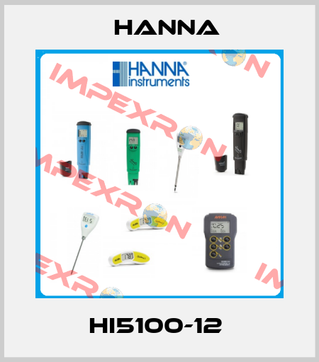 HI5100-12  Hanna