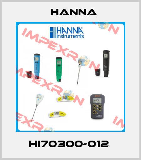 HI70300-012  Hanna