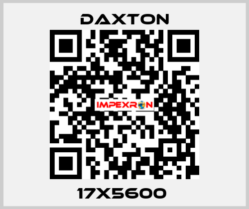 17X5600  DAXTON