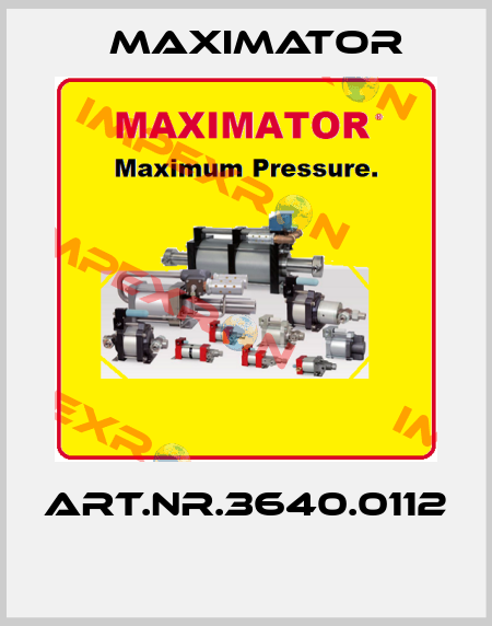 ART.NR.3640.0112  Maximator