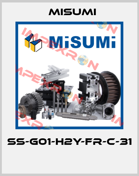 SS-G01-H2Y-FR-C-31  Misumi