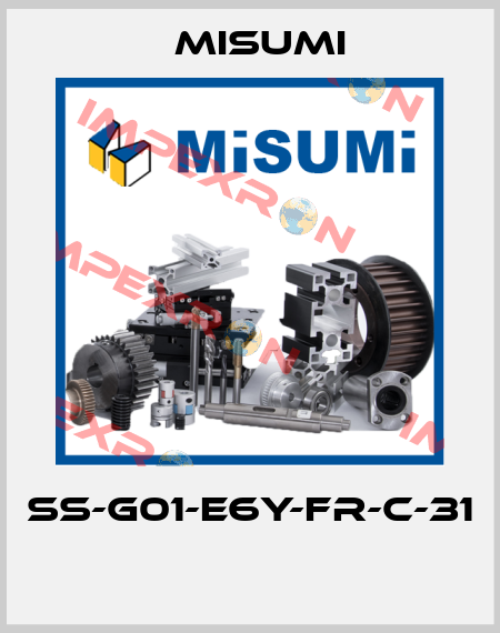SS-G01-E6Y-FR-C-31  Misumi