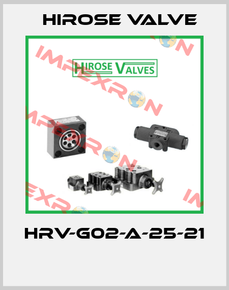 HRV-G02-A-25-21  Hirose Valve