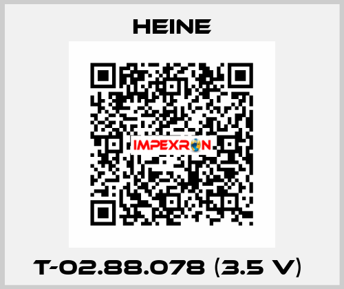 T-02.88.078 (3.5 V)  HEINE