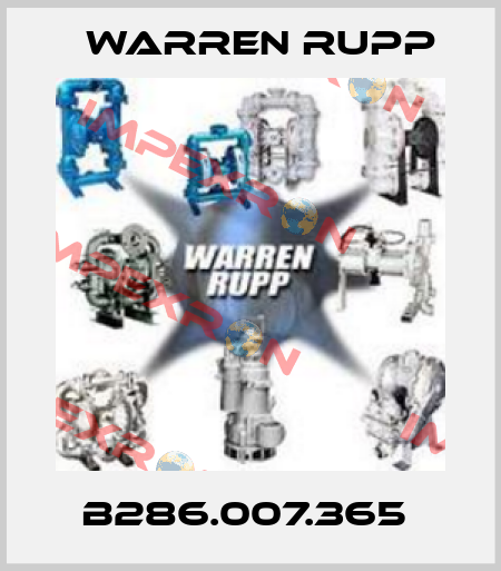 B286.007.365  Warren Rupp