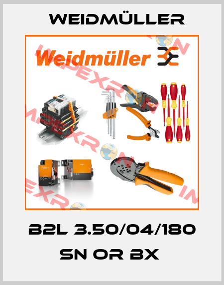 B2L 3.50/04/180 SN OR BX  Weidmüller