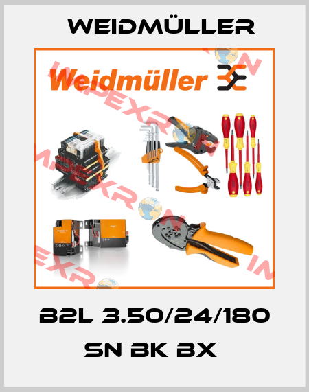 B2L 3.50/24/180 SN BK BX  Weidmüller