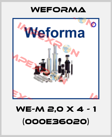 WE-M 2,0 x 4 - 1 (000E36020) Weforma