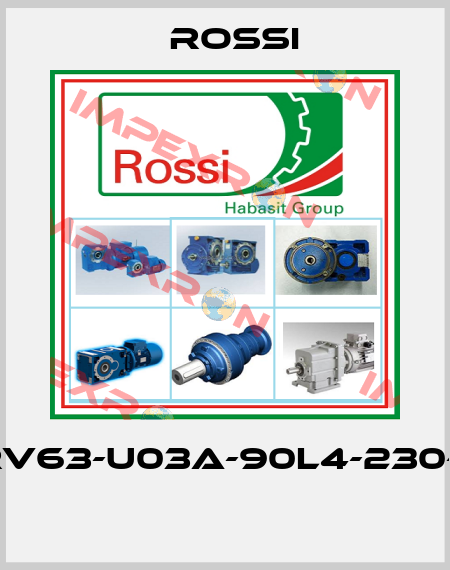 MRV63-U03A-90L4-230-B3  Rossi