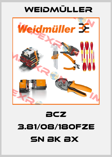 BCZ 3.81/08/180FZE SN BK BX  Weidmüller