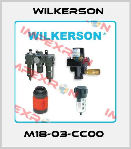 M18-03-CC00  Wilkerson