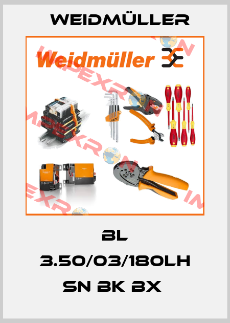 BL 3.50/03/180LH SN BK BX  Weidmüller