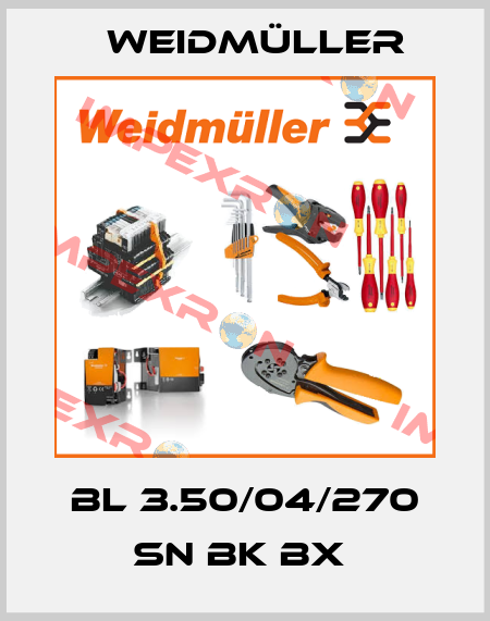 BL 3.50/04/270 SN BK BX  Weidmüller