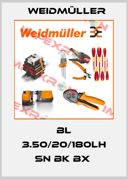 BL 3.50/20/180LH SN BK BX  Weidmüller