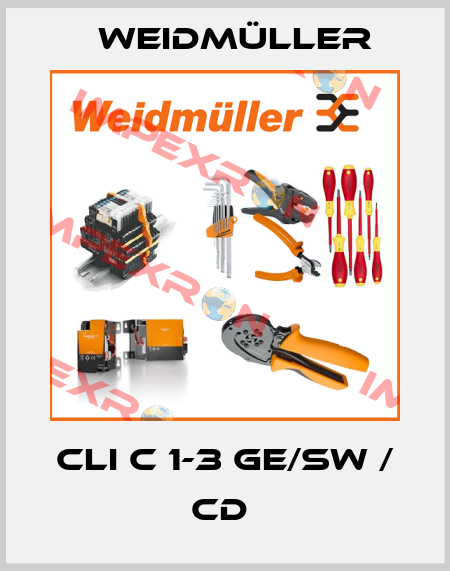 CLI C 1-3 GE/SW / CD  Weidmüller