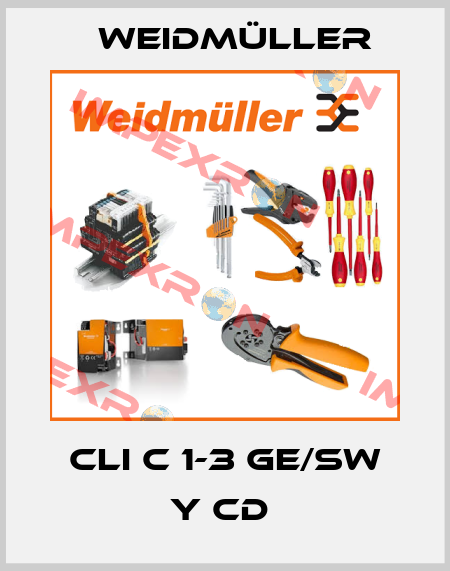 CLI C 1-3 GE/SW Y CD  Weidmüller
