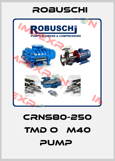 CRNS80-250 TMD O   M40 PUMP  Robuschi