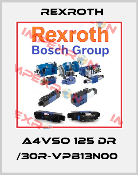 A4VSO 125 DR /30R-VPB13N00  Rexroth