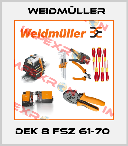 DEK 8 FSZ 61-70  Weidmüller