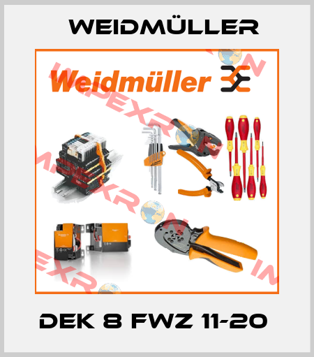 DEK 8 FWZ 11-20  Weidmüller